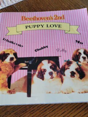 Beethovens 2nd puppy love book
